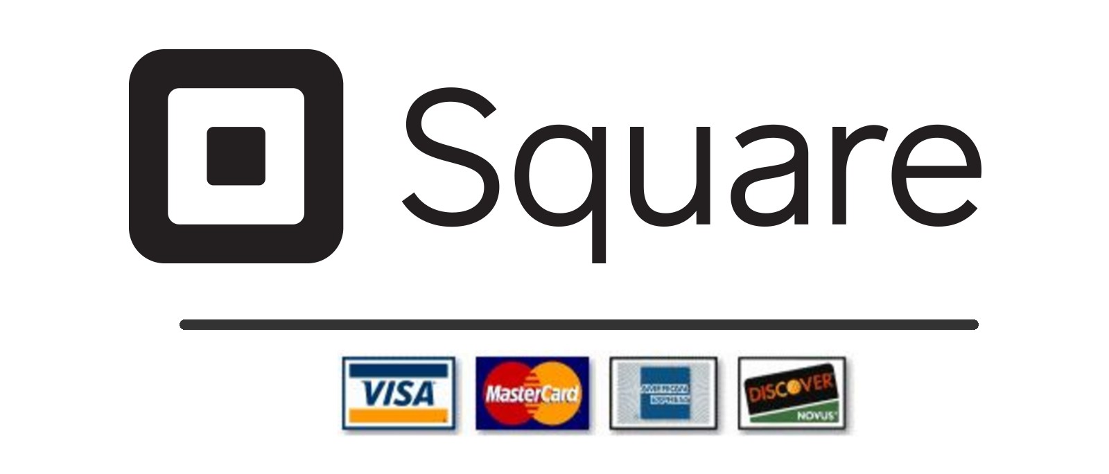 Square credit card logo